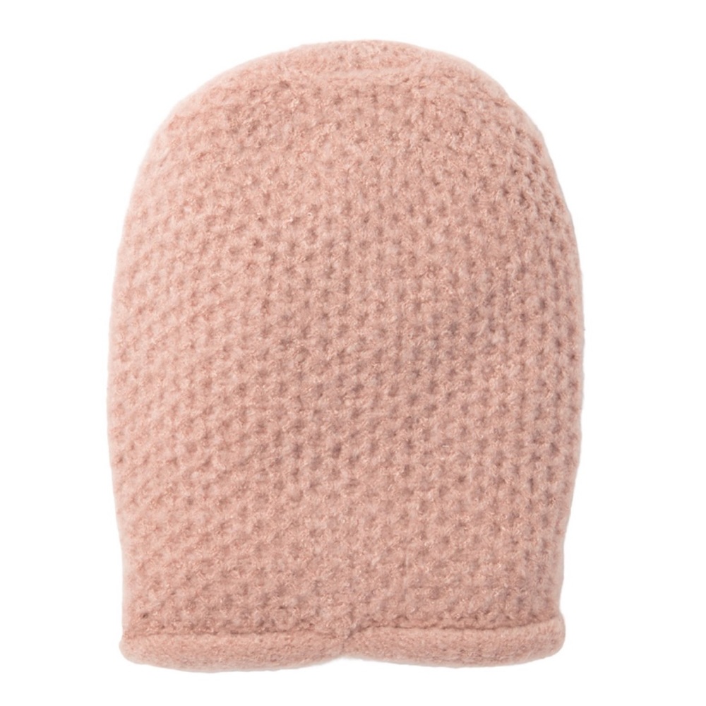 Free People Dreamland Knit Beanie Rose NWT - Picture 7 of 7